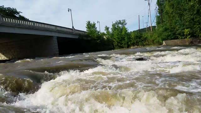 Falls Mill Bridge / Hocking River