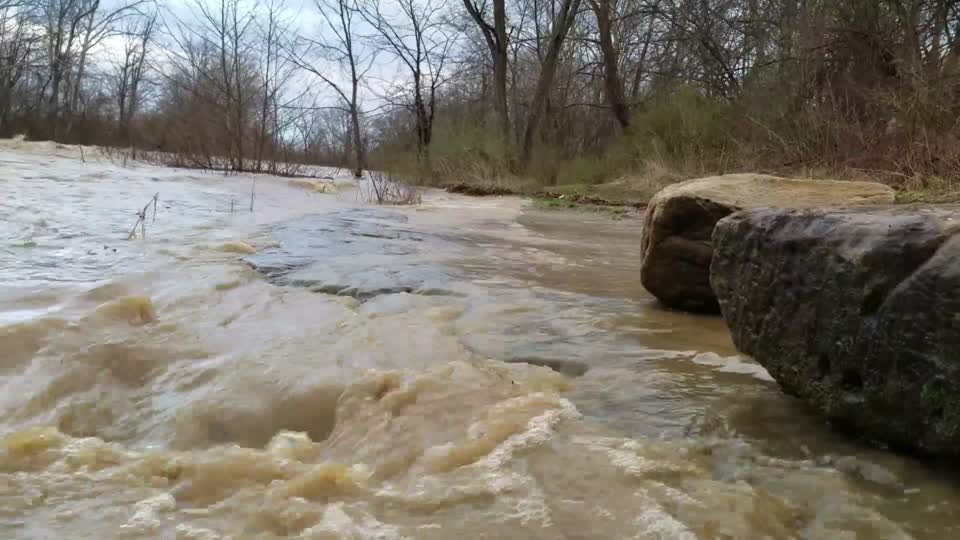 Flooding at Hocking River