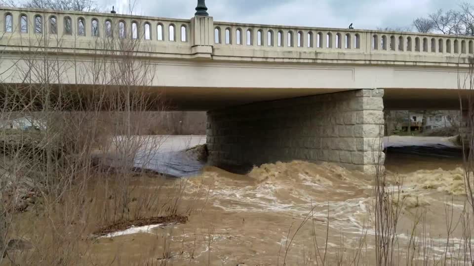 Flooding at Hocking River