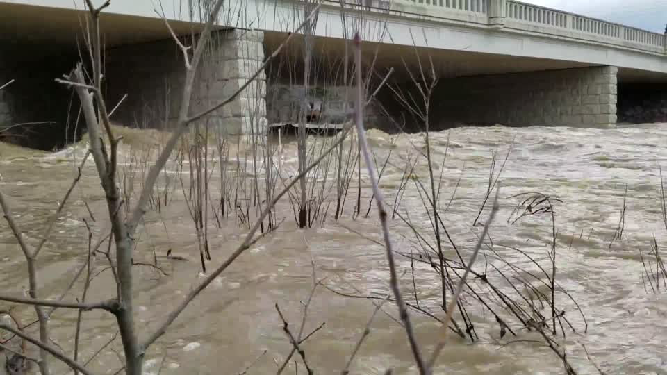 Flooding at Hocking River