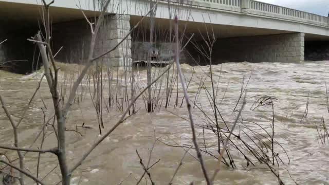 Flooding at Hocking River
