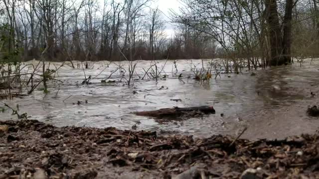 Flooding at Hocking River