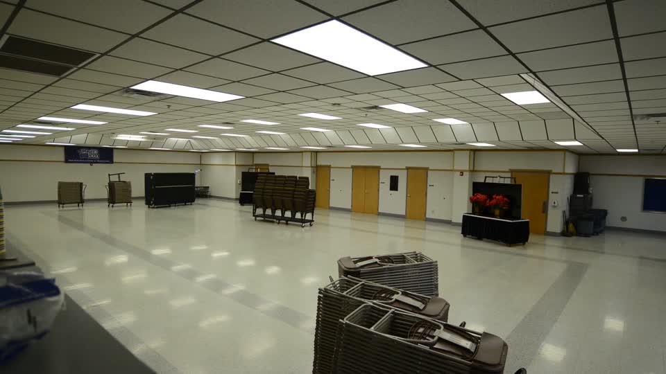 The last Northfield Church setup at Knox Doss Middle School. 2 1/2 hours time lapsed to 21 seconds.