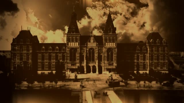 ANIMATED AMSTERDAM VINTAGE PHOTO SEPIA #3