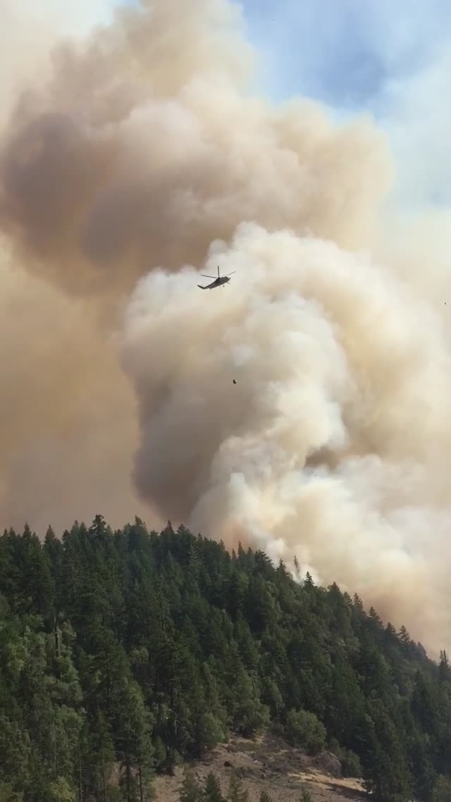 Taylor Creek Fire 7/26/18