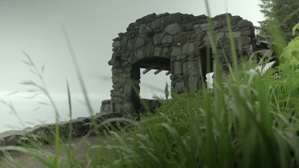 The Civilian Conservation Corps (CCC) Built Stone Shelter at Cape Perpetua