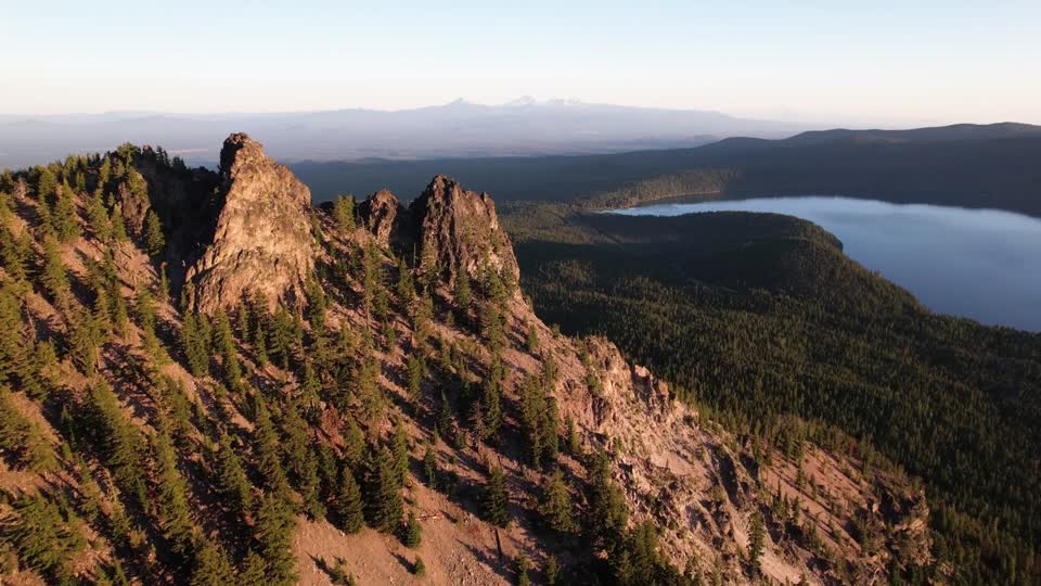 Deschutes National Forest, Newberry Volcanic Monument, Paulina Peak