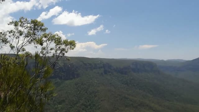 Australia. New South Wales. Blue Mountains. Evans Lookout.