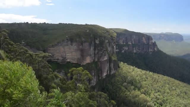 Australia. New South Wales. Blue Mountains. Evans Lookout.