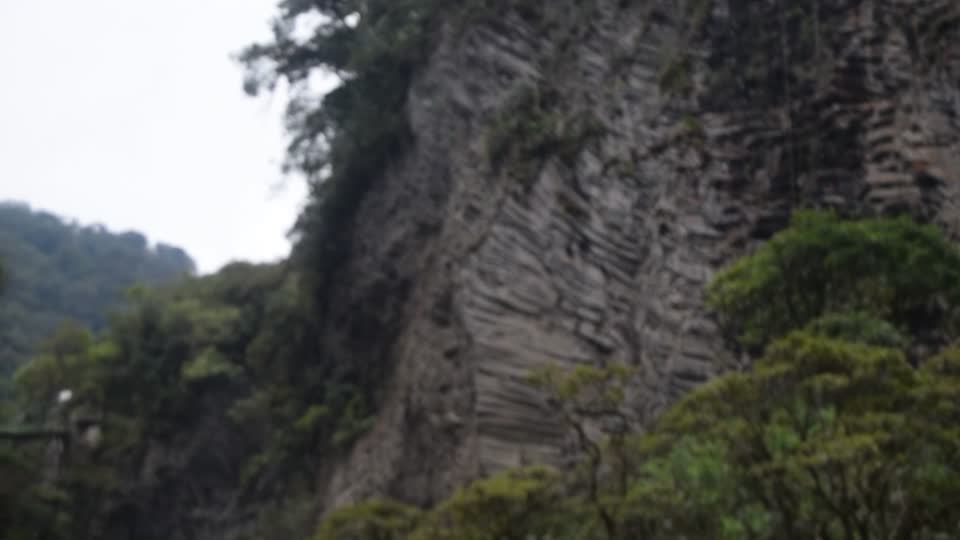 Ecuadoe. Baños. The Pailon del Diablo (Devil's Cauldron).