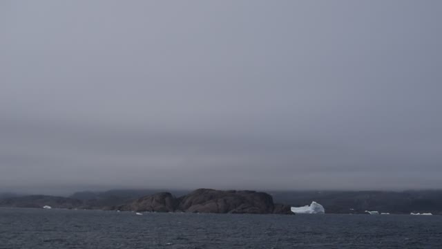Greenland Prince Christian Sound. Video.