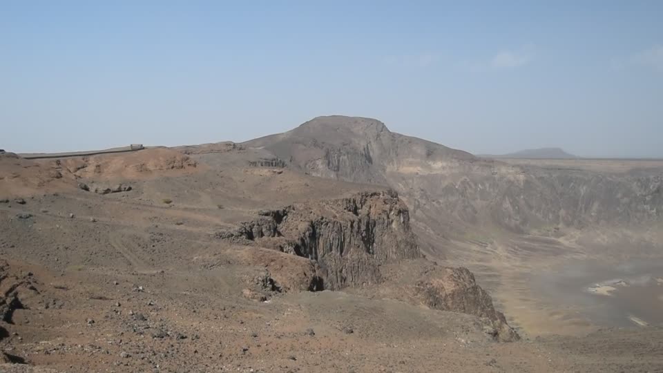 Saudi Arabia. Al Wahbah Crater. We visited a 4 Km diameter crater. Thought originally that it was caused by a meteorite crashing into earth..