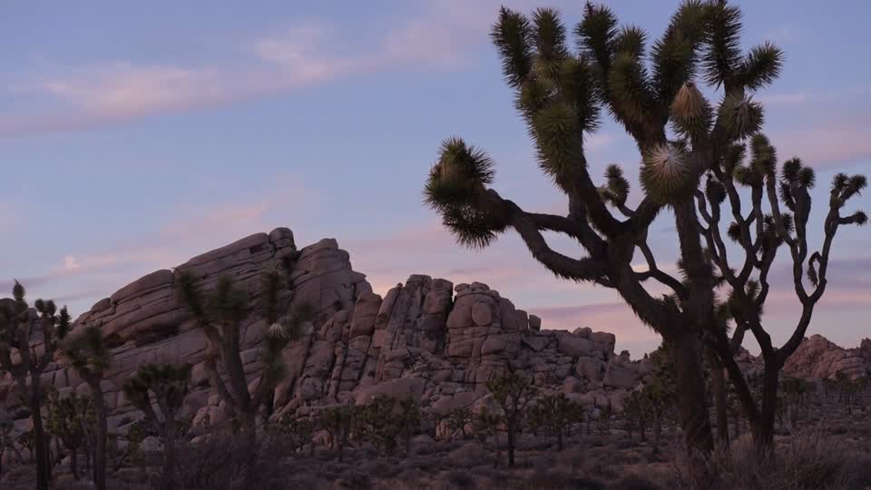 Sunset Near Hidden Valley timelapse