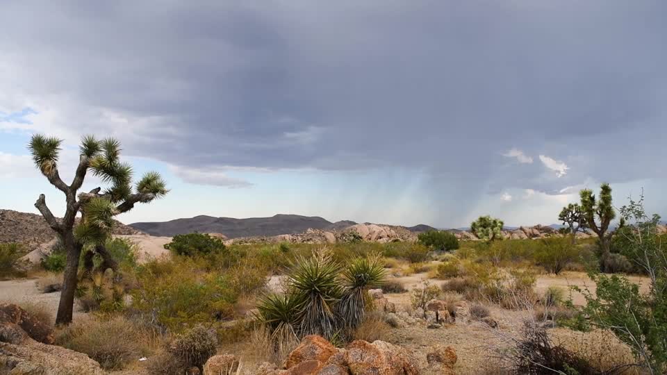 Timelapse of monsoon over Belle Mountain