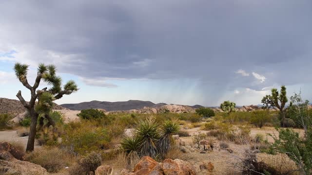 Timelapse of monsoon over Belle Mountain
