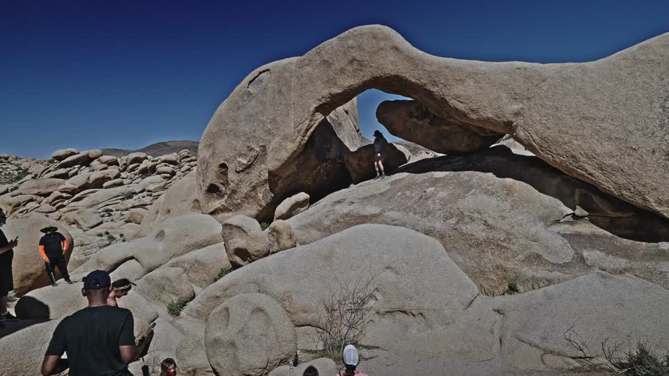 A Busy Day at Arch Rock