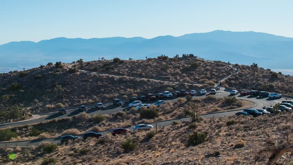 Keys View Sunset Timelapse